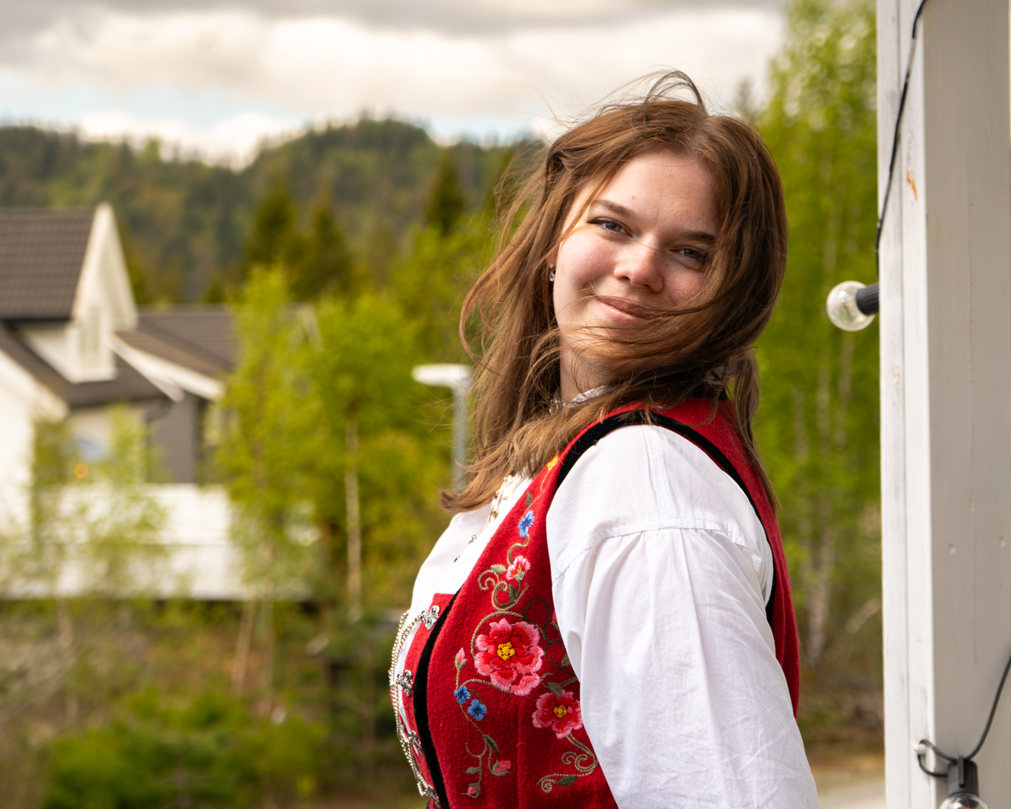 Portrett i pent antrekk